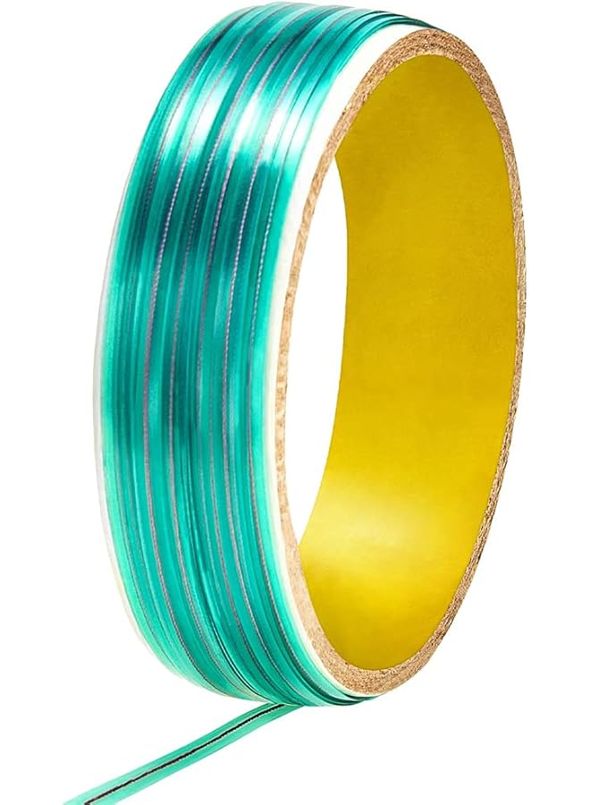 SYOSI Vinyl Wrap Cutting Edge Detailer Tool - Finish Line Roll For Car, Auto, Motorcycle, Boat Graphic Decal - 33 Ft (10M), Green - Image 1