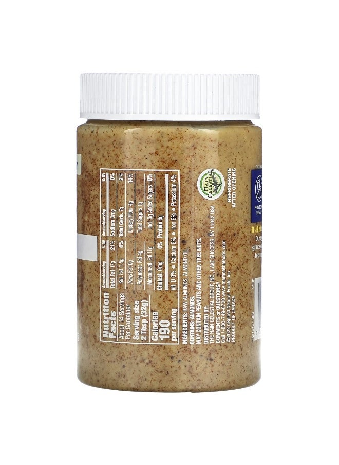 MaraNatha MaraNatha, Natural Raw Almond Butter, Creamy, 16 oz (454 g)  - Image 2