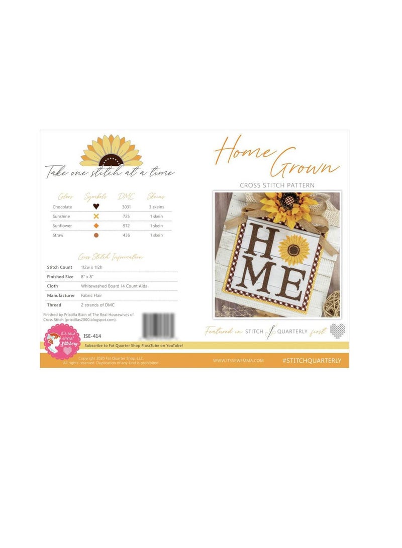 It's Sew Emma Cross Stitch Pattern - Image 3