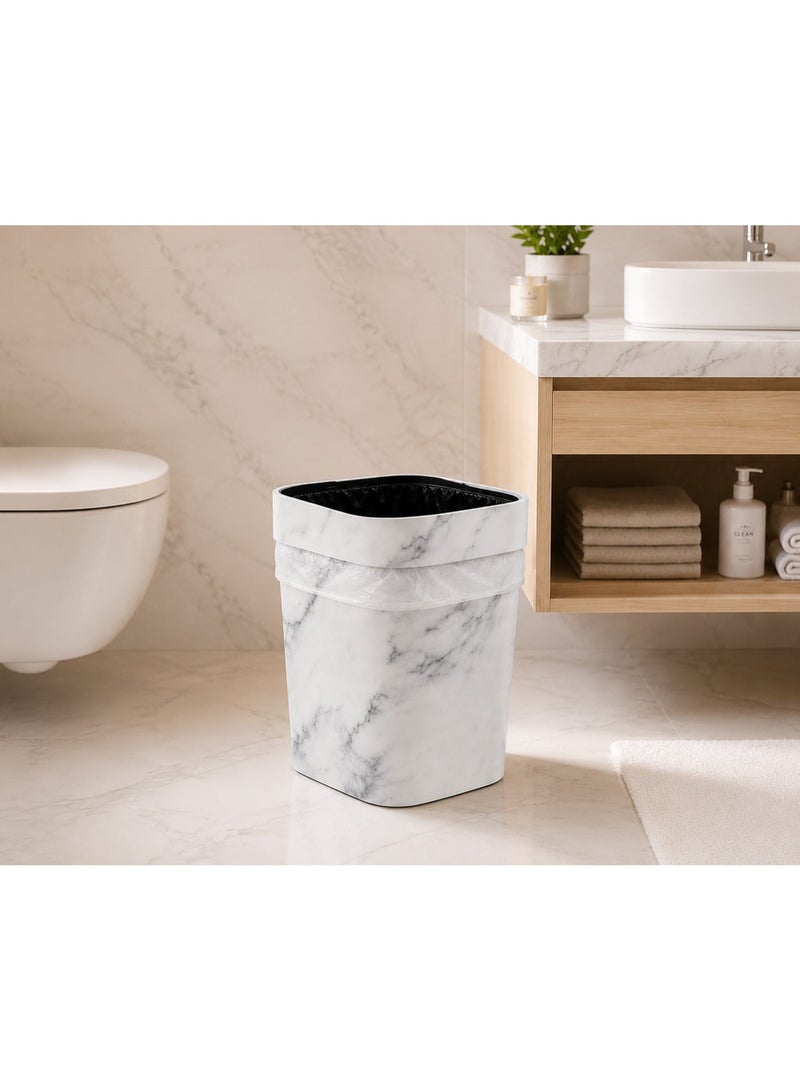 ALMUFARREJ 10L Elegant Waste Bin – Versatile & Stylish Design for Bedroom, Bathroom, Office & Kitchen - Image 3