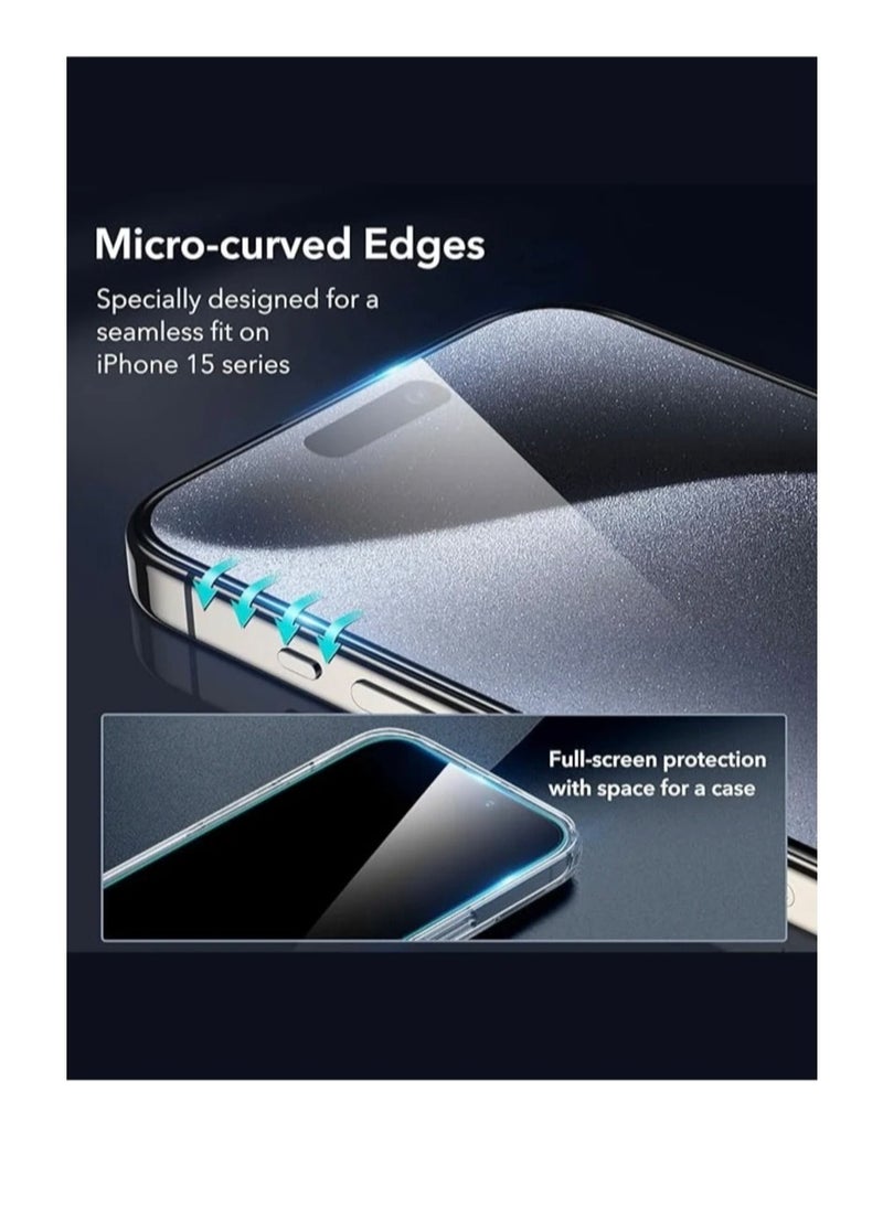 Generic - 4 in 1 Protection Pack for Apple iPhone 12 Pro Max - Screen Protector, Privacy Screen Protector , Camera Lens Protector and Case Cover - Image 1