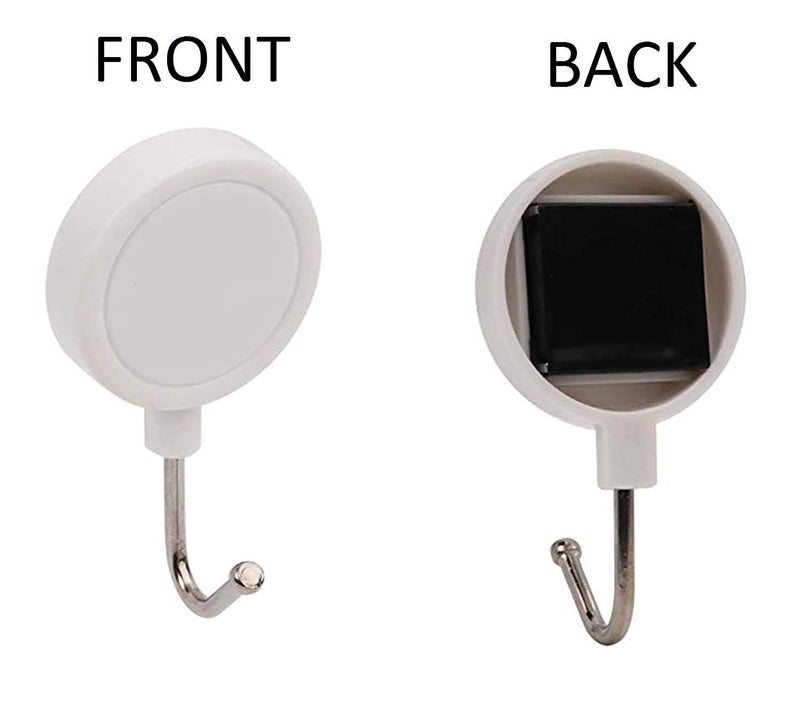 CATSON Magnetic Hooks for Strong Hanging Home Kitchen Fridge Hanger 8 pc Multicolour Plastic - Image 3