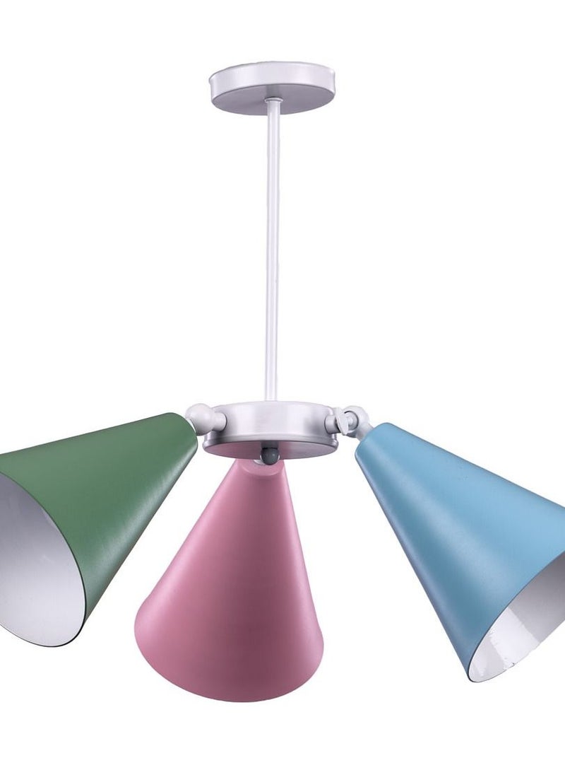 نجفة شوب نجفه مودرن ثلاثيه متعدده الالوان -MMC395  - Image 1