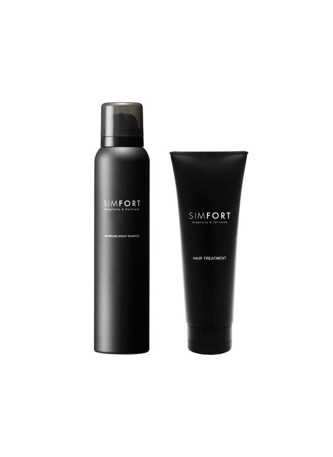 SIMFORT - Imfort Sparkling Scalp Shampoo+Conditioner For Thinning Hair And Hair Loss Hair Growth Treatment (Hair Growth Kit) - Image 1
