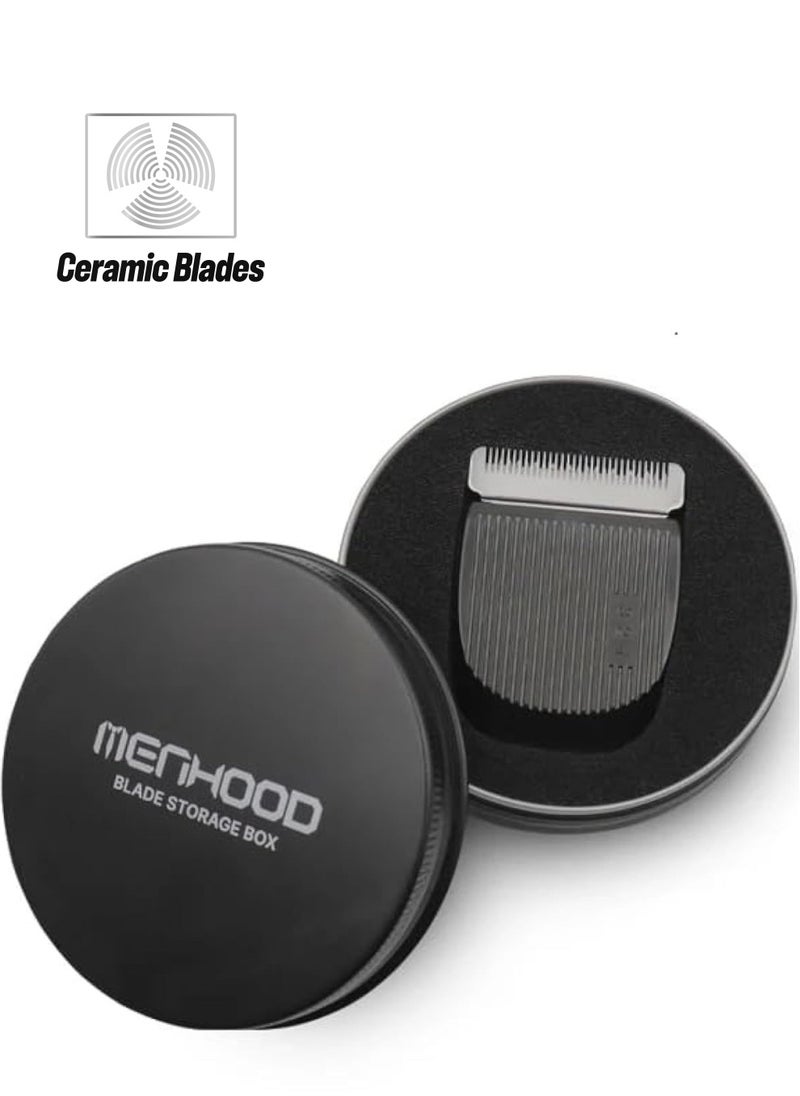 MENHOOD Menhood Replacement Blade Only for Grooming Trimmer Ultra | Safe Blades | Ceramic Blades | Skin Protection Technology (Groin Blade)  - Image 1