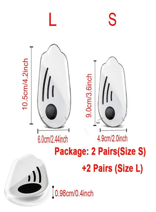 Mcvcoyh 8 Pieces Adjustable Orthopedic Shoe Lifts Inserts for FootAlign Plantar Fascia Stabilizer, Orthotic Inserts, Lateral Heel Wedges Shoe Inserts for Corrective Pronation, Supination - Image 2