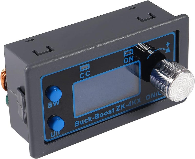 AiTrip DC-DC Buck Boost Converter,Regulator CC CV 0.5-30V 0-4A Adjustable Regulated Power Supply Module DIY Solar Battery Charging Module LCD Display ZK-4KX - Image 2