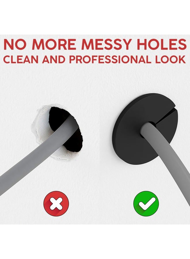 Granatan 2 Pack 3/4 Inch Silicone Wall Bushing Compatible with Starlink, Split Waterproof Cable Pass Through Grommet with Non Slip Grip Strips, Cable Routing Kit Accessories - Image 4