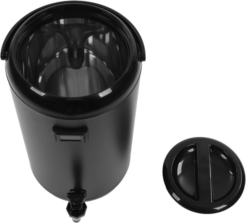 klarako Insulated Beverage Dispenser, 12 L Thermal Hot and Cold Drink Dispenser Stainless Steel Barrel with Temperature Meter for Coffee Tea Water Juice - Image 5
