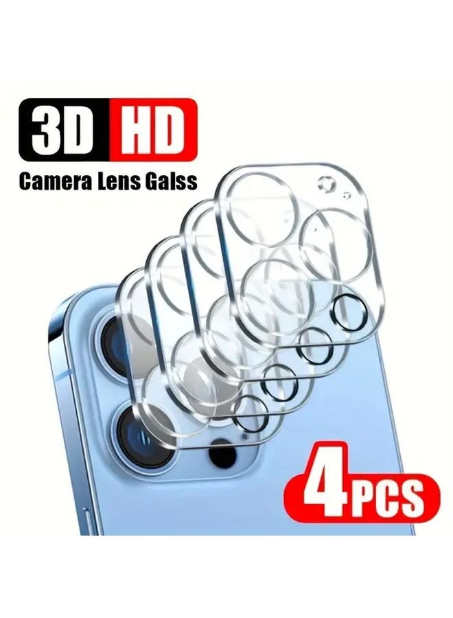 4 Piece Camera Lens Protective Film For iPhone 14 Plus - Image 2