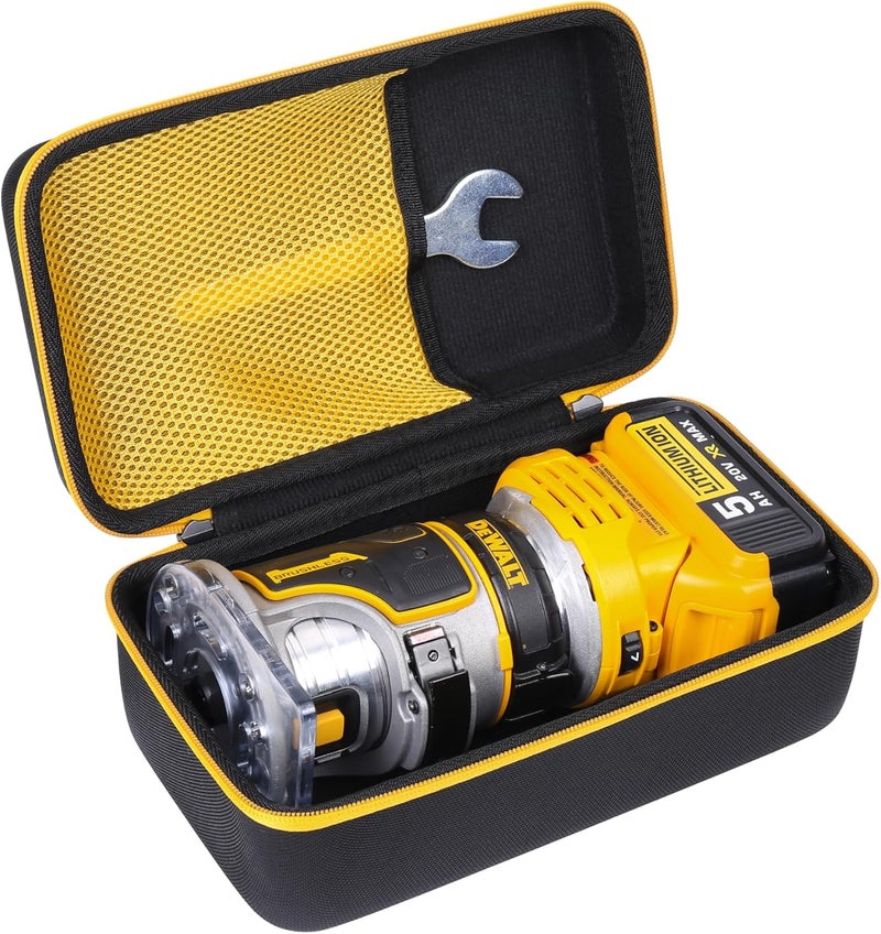Khanka Hard Case replacement for DEWALT 20V Max XR Cordless Router, Brushless, Case Only (DCW600B) - Image 2