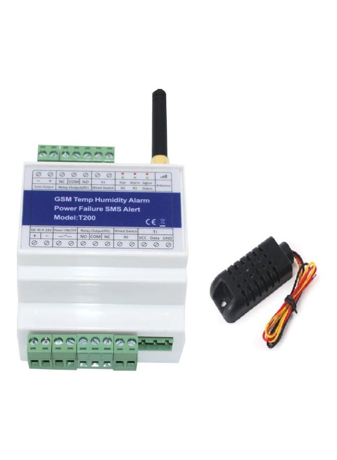 NIBEMINENT GSM Temperature Humidity Alarm White - Image 1