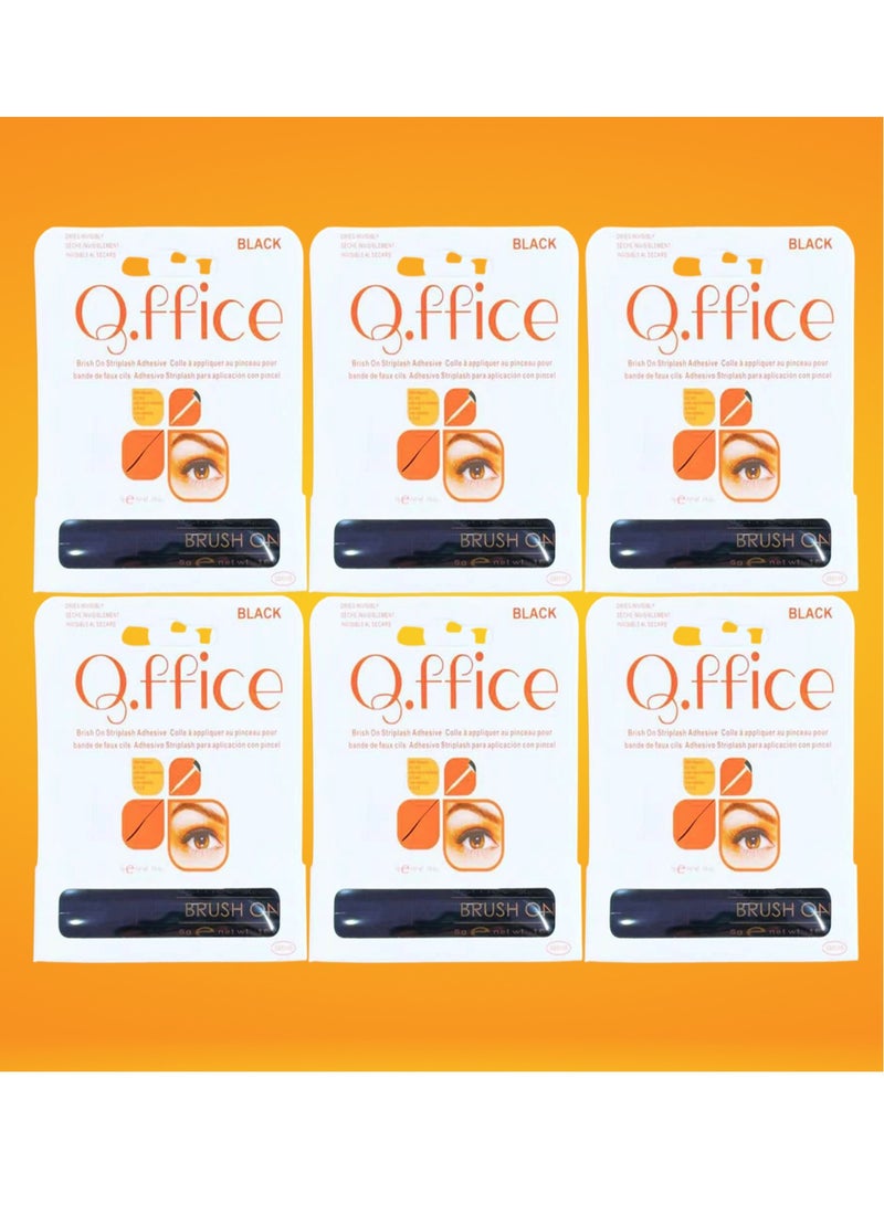 أوفيس 6 قطع لاصق رموش أسود 6 جرام - Image 1