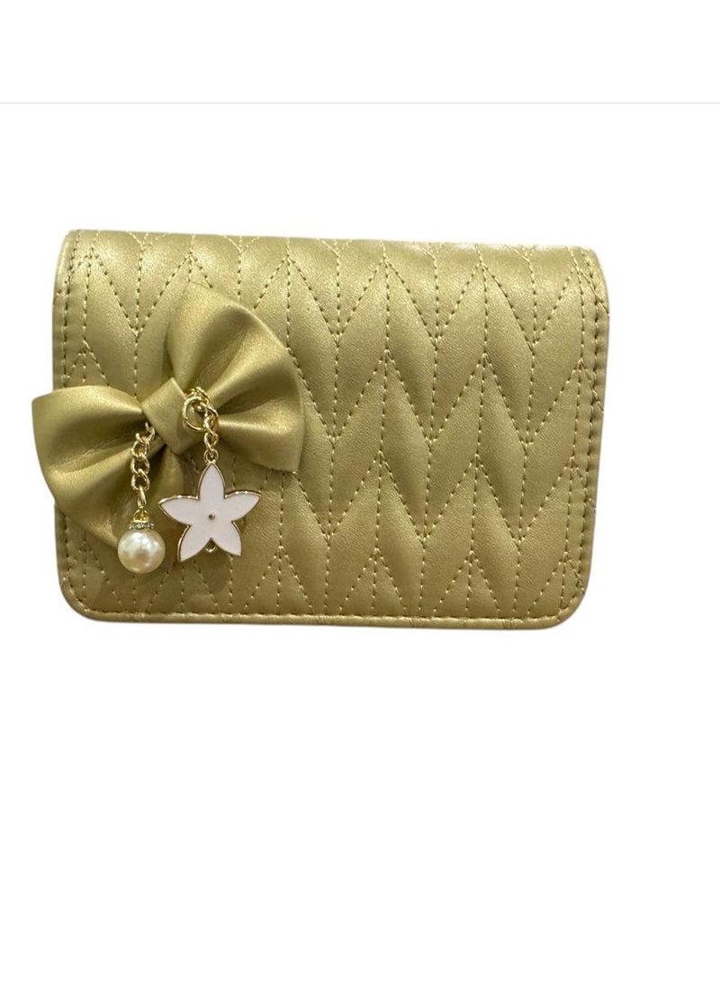 Undefined Golden Children's Crossbody Bag 