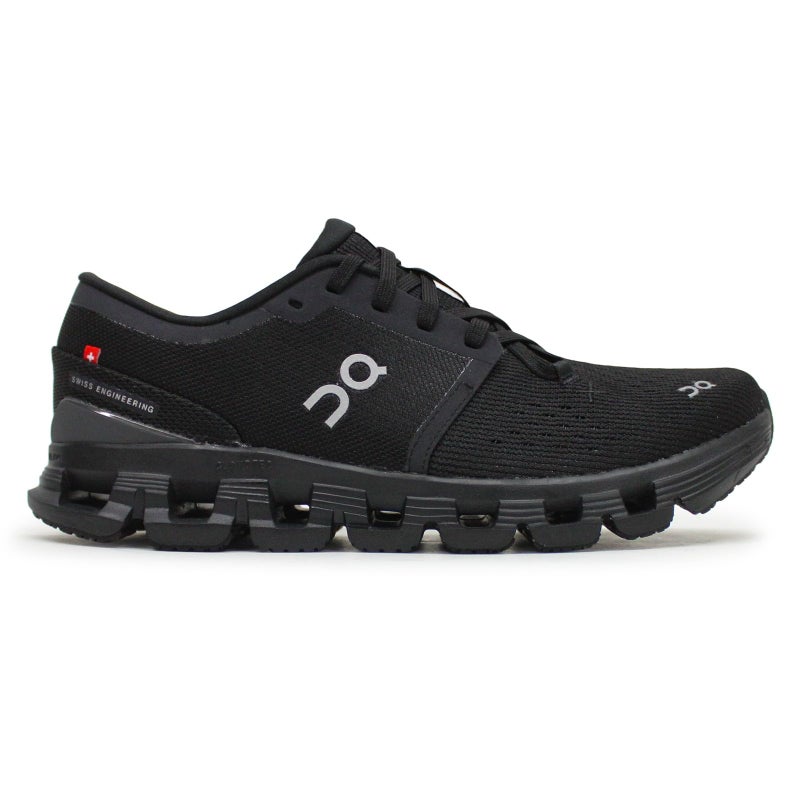 ON On Women's Cloud X 4 Sneaker, Black/Eclipse, 9 - Image 1