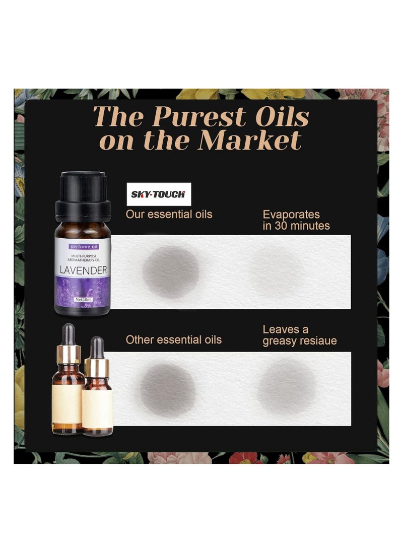 SKY-TOUCH 6pcs x 10 mL Essential Oils Set