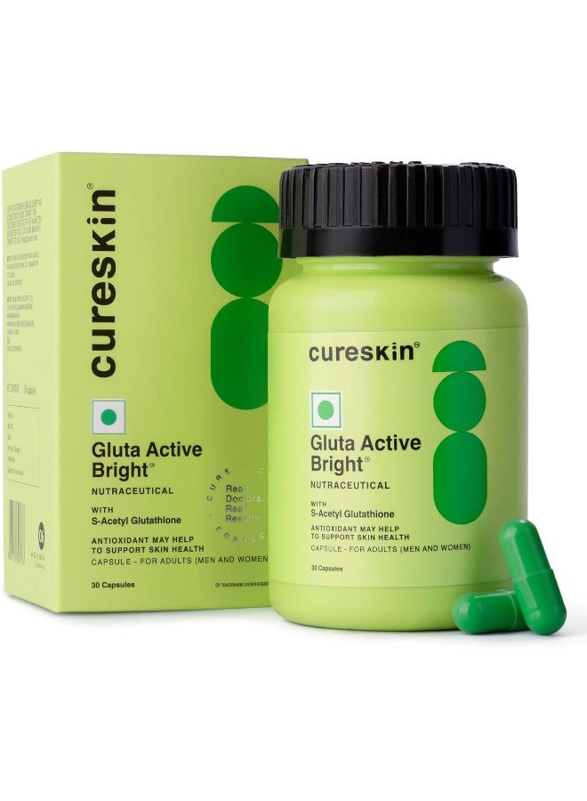 Cureskin Gluta Active Bright Glutathione Tablets - Image 1