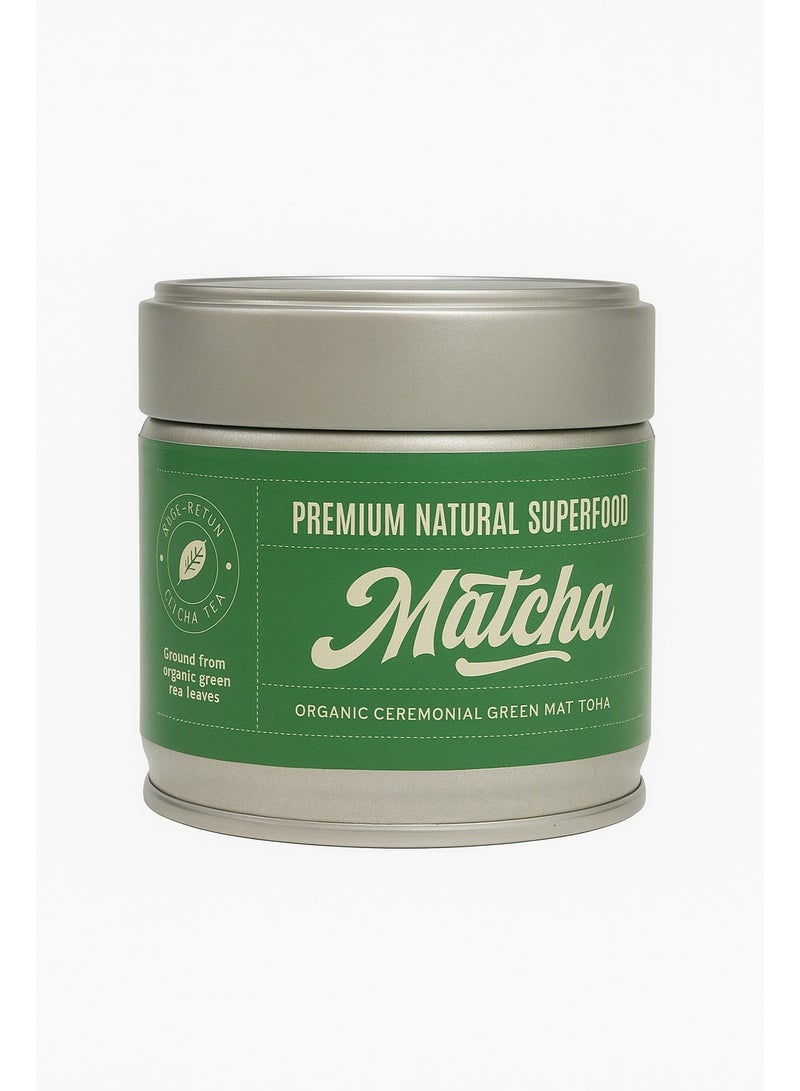 Elephant & Fig Tree Organic Ceremonial Grade Matcha Green Tea Powder 30g ,Japanese Premium Superfood for Lattes, Smoothies & Tea - Image 1