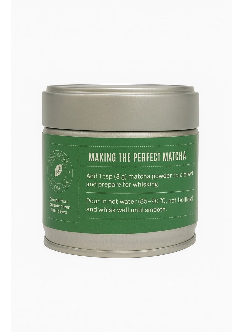 Elephant & Fig Tree Organic Ceremonial Grade Matcha Green Tea Powder 30g ,Japanese Premium Superfood for Lattes, Smoothies & Tea - Image 2