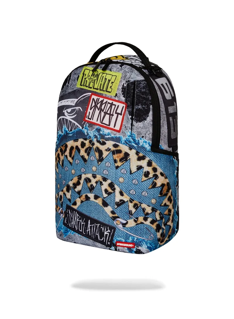 SPRAYGROUND PATCHWORK PUNK DLXR BACKPACK