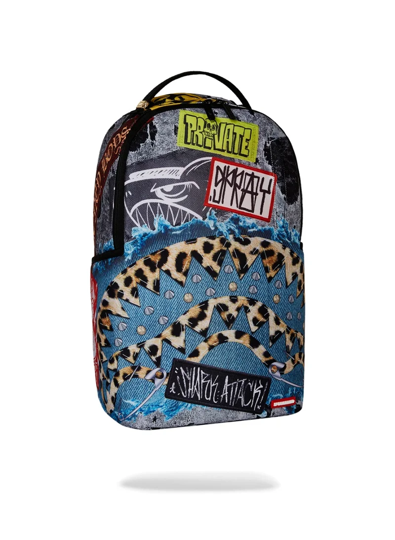 SPRAYGROUND PATCHWORK PUNK DLXR BACKPACK