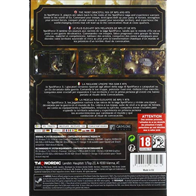 THQ Nordic SpellForce 3 PC DVD - Image 2
