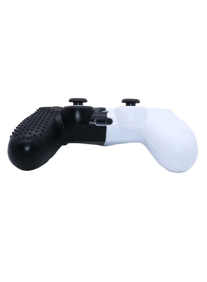 قطعتان من غطاء حماية وحدة تحكم PS4 مضاد للانزلاق، غطاء حماية مرن من السيليكون، غطاء وحدة تحكم، غطاء متوافق مع PS4 - Image 3
