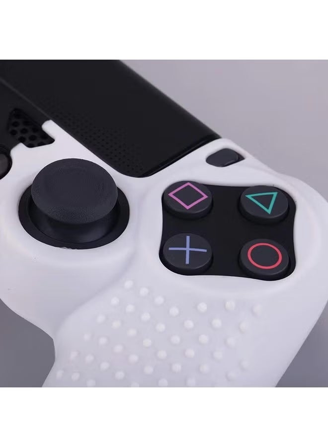 قطعتان من غطاء حماية وحدة تحكم PS4 مضاد للانزلاق، غطاء حماية مرن من السيليكون، غطاء وحدة تحكم، غطاء متوافق مع PS4 - Image 5