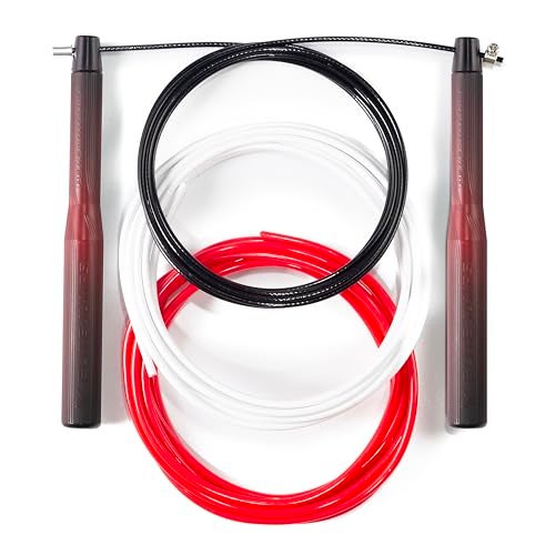 Elite Jumps Sports Performance Jump Rope Bundle High Performance Speed Rope for Workouts Aluminium 65 Long Handles Skip Rope for Fitness Aerobic Exercise Cardio Training - Image 1