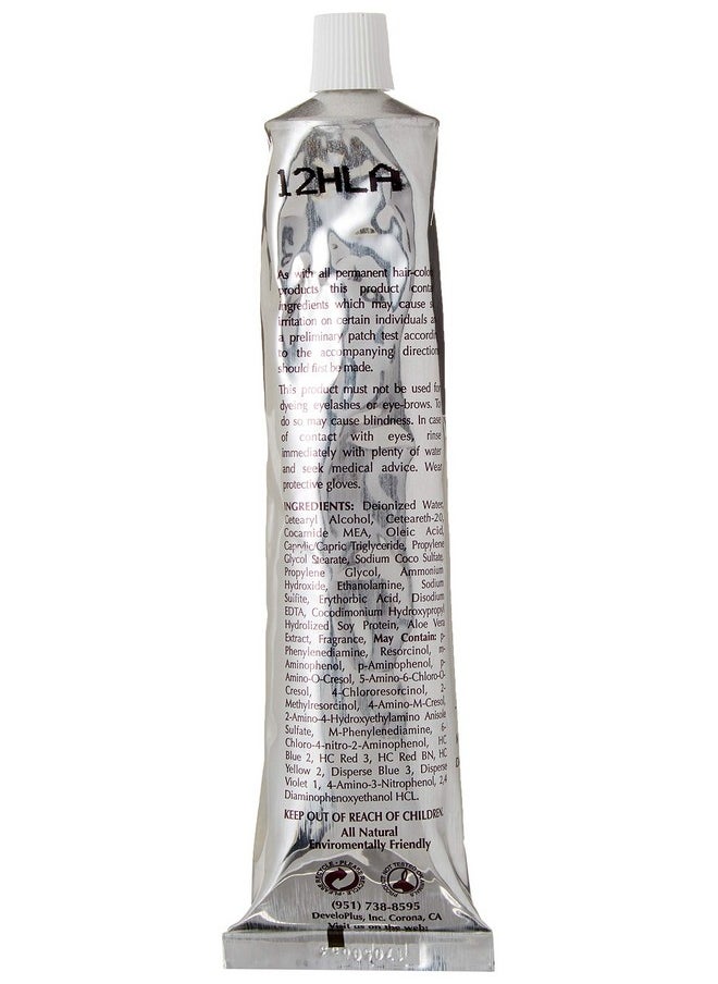 Developlus Satin Hair Color High Lift Series High Lift Ash Blonde 3Oz.  - Image 3
