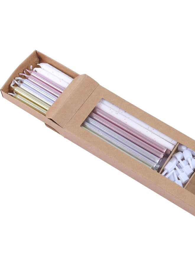 PME Assorted Extra Tall Candles 7in 16pk - Image 3