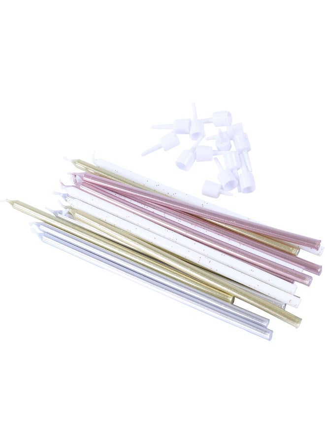 PME Assorted Extra Tall Candles 7in 16pk - Image 4