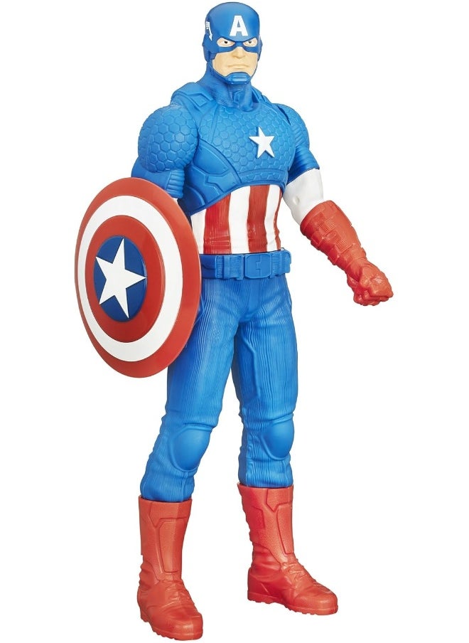 HASBRO - GAMING Marvel Titan Hero 20-inch Captain America  - Image 1