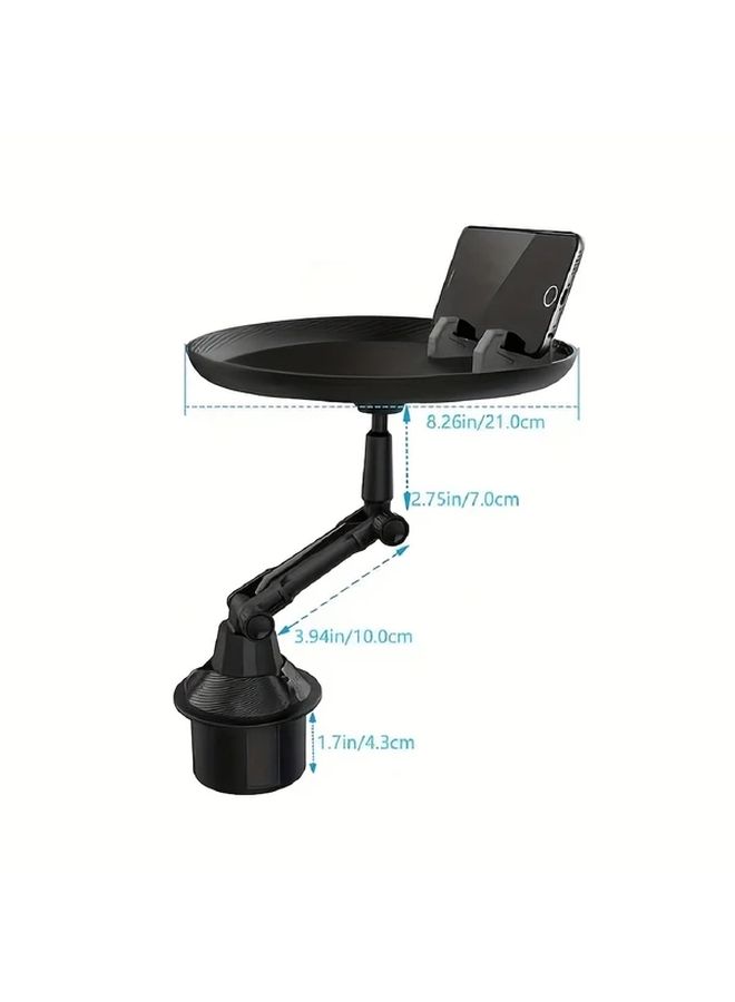 Car Armrest Box Tray With Cup Holder And Storage For Makeup Beverage Model QY53 Pallet - Image 2