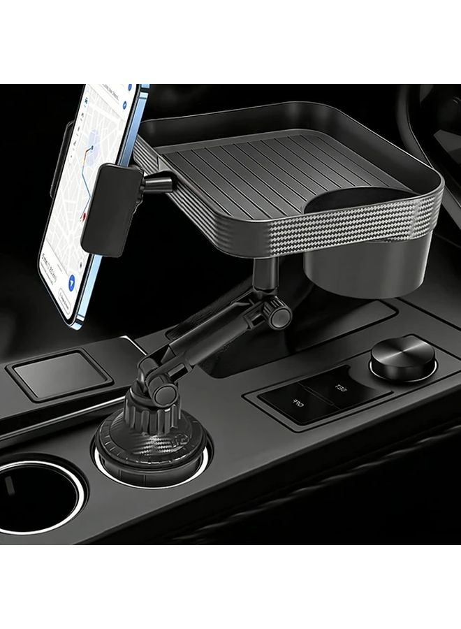 Car Armrest Box Tray With Cup Holder And Storage For Makeup Beverage Model QY53 Pallet - Image 4