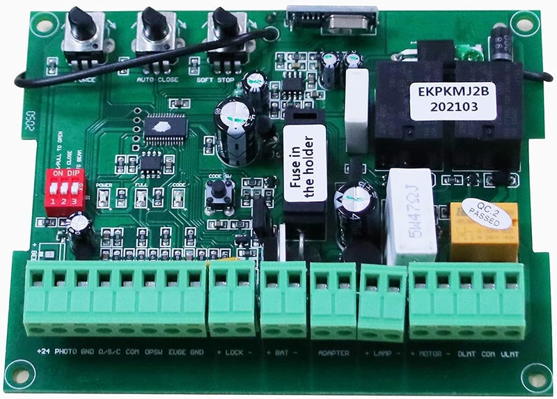 TOPENS EKPKMJ2B PCB Print Circuit Control Board for A3 A3S Swing Gate Openers