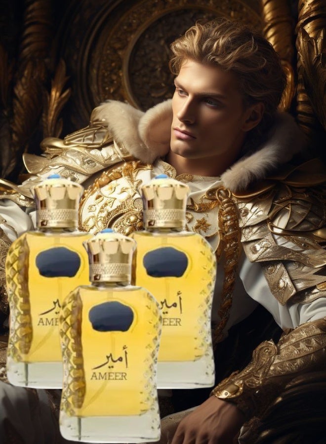 مناسك 3 قطع عطر امير 100مل - Image 1