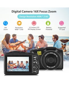 Generic 4K/60FPS 48MP High Resolution Digital Camera Multifunctional Portable 16X Digital Zoom Video Camcorder  - Image 4