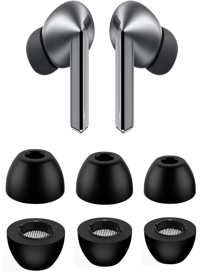 الإكس سي دي أطراف أذن إسفنجية من ALXCD متوافقة مع سماعات Galaxy Buds 3 Pro SM-R630N، مقاسات S/M/L، 3 أزواج، أطراف أذن بديلة من الإسفنج الذكي، متوافقة مع سماعات Galaxy Buds 3 Pro SM-630، 3 أزواج SML - Image 1