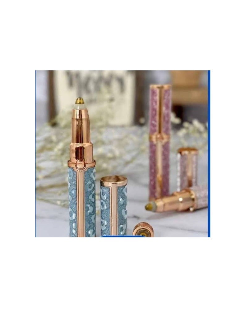 BLAWLESS 2 in 1 Women Facial Hair Trimmer, Rechargeable Face Eyebrow Hair Trimmer, Painless Hair Removal Device, Facial Hair Trimmer for Women, Facial Shaver for Upper Lip Hair Removal - Image 3