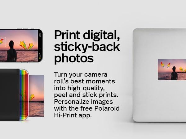 Polaroid Hi-Print Paper - 2x3 Photo Paper Cardridge - 20 Photos (6355) - Image 2