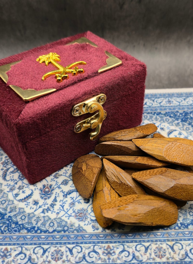 عود مروكي محسن متوسط الجودة أوقية واحدة مع صدوق حفظ باللون الأحمر - Image 1