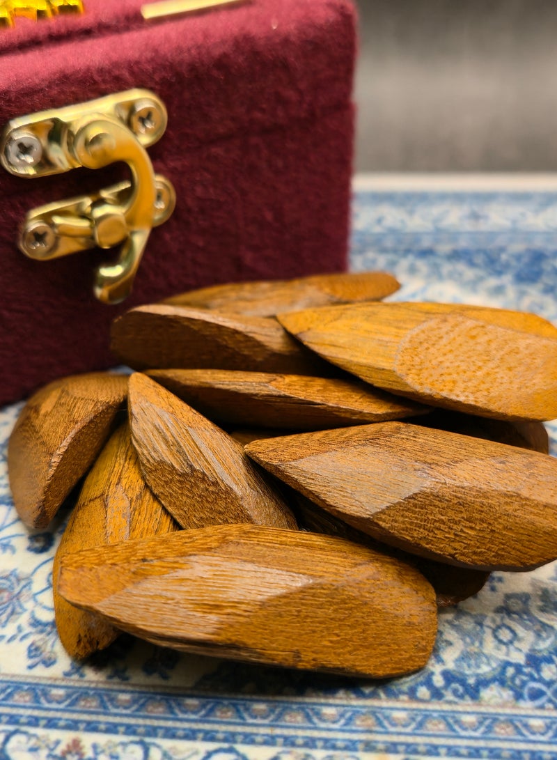 عود مروكي محسن متوسط الجودة أوقية واحدة مع صدوق حفظ باللون الأحمر - Image 2