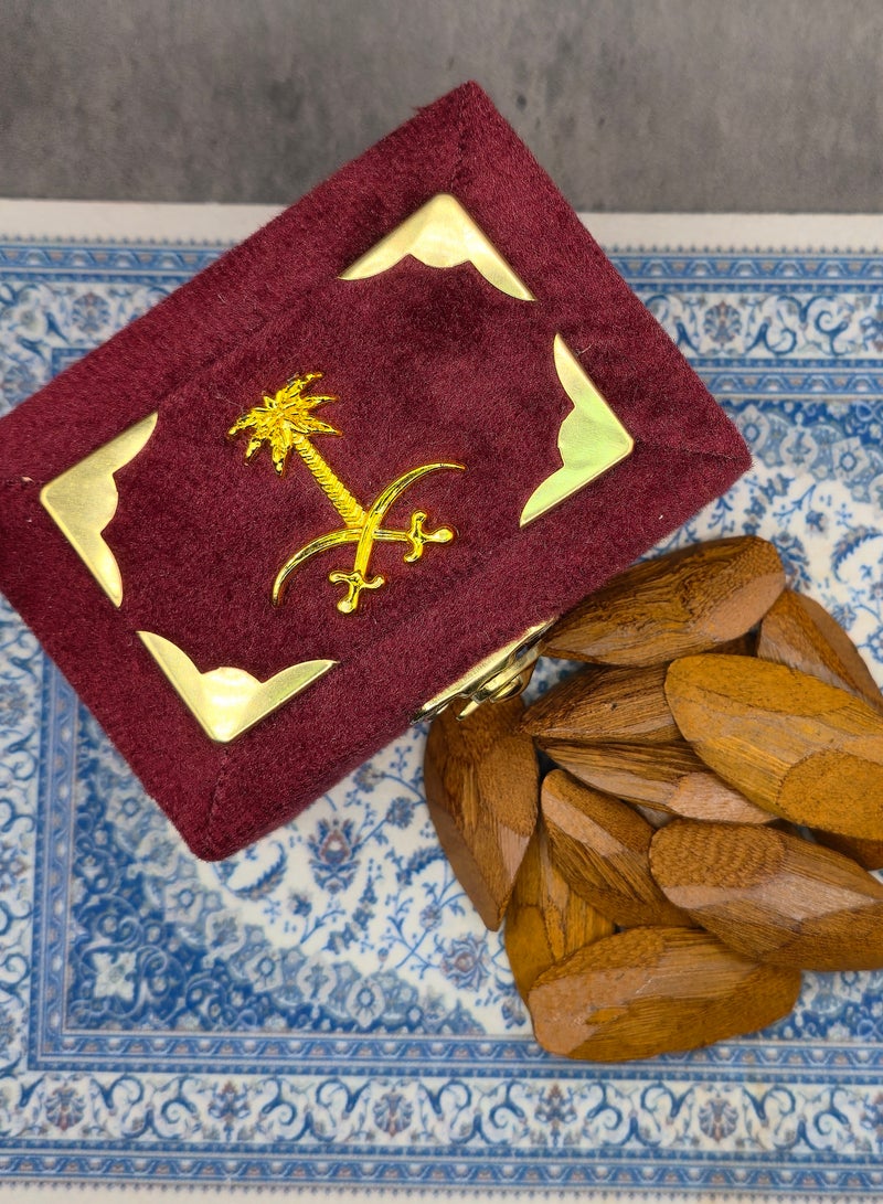 عود مروكي محسن متوسط الجودة أوقية واحدة مع صدوق حفظ باللون الأحمر - Image 4