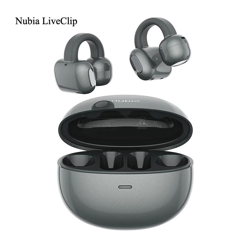 نوبيا سماعة لاسلكية Nubia LiveClip - رمادي - Image 1