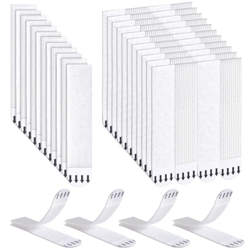 Ainiv Picture Hanging Strips Heavy Duty, 32-Pairs(64 Pack) Large Adhesive Hook and Loop Mounting Tapes Damage Free No Nails Picture Hangers for Frame Hanging Poster Strips Christmas Decorations - Image 1