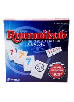 Rummikub - The Original Rummy Tile Game | Exciting Family Game Of Strategy And Luck | Promotes Stem Skills | For Kids, Teens, Adults | 2-4 Players, Ages 8+ - pzsku/Z8658AC4CC1983A50058BZ/45/_/1734348129/2c8b3b45-6aa9-4f2a-b4ac-cb5253c5646f