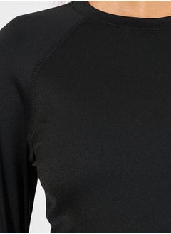 ستايلي بلوزة بأشرطة عاكسة للضوء مع أكمام طويلة  - Image 3