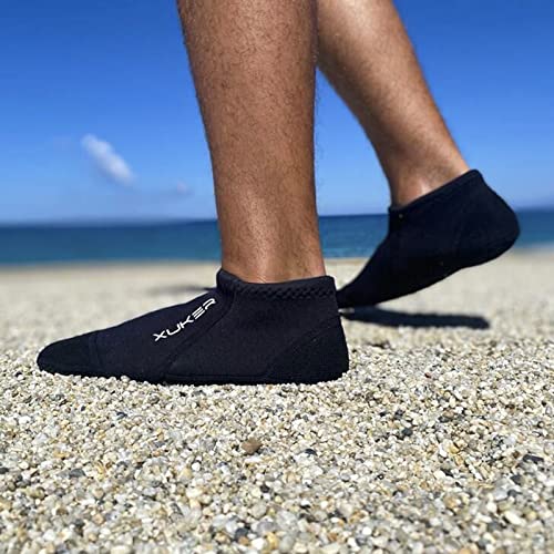 XUKER Neoprene Water Socks 3mm, Sand Proof Beach Volleyball Socks Diving Socks for Outdoor Water Sports - Image 2