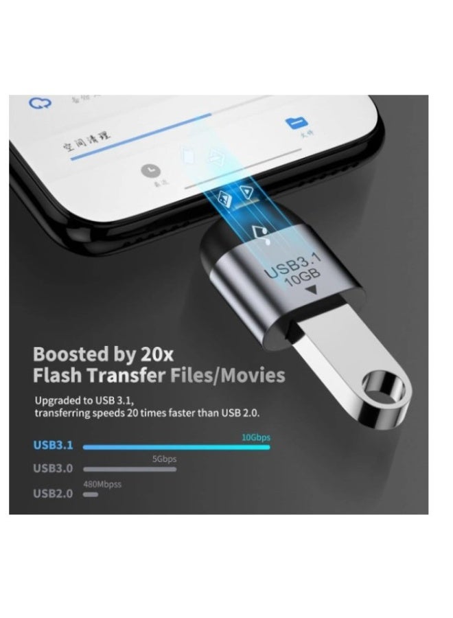 Haing محول Type-C إلى USB Af - Image 4